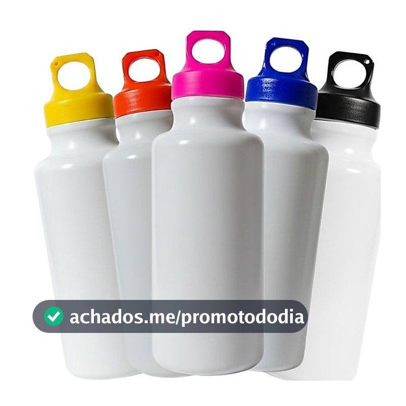kits 30 Garrafinha MOSQUETÃO de 500ml  ideal para personalização
