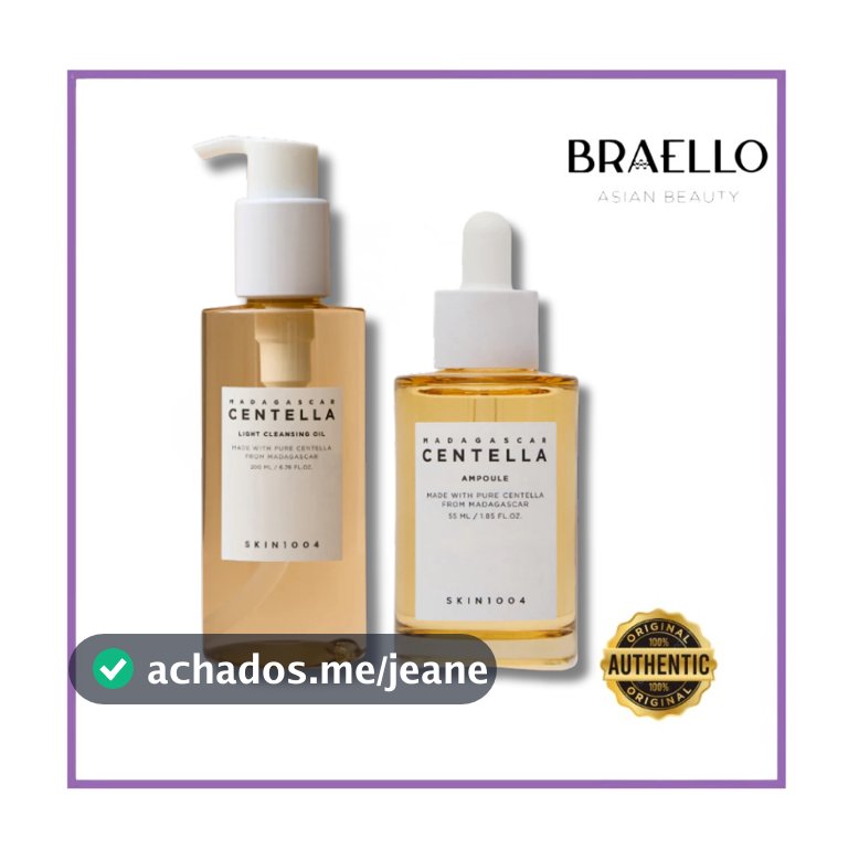 Kit SKIN1004 Centella Cleansing Oil + Ampoule Coreano