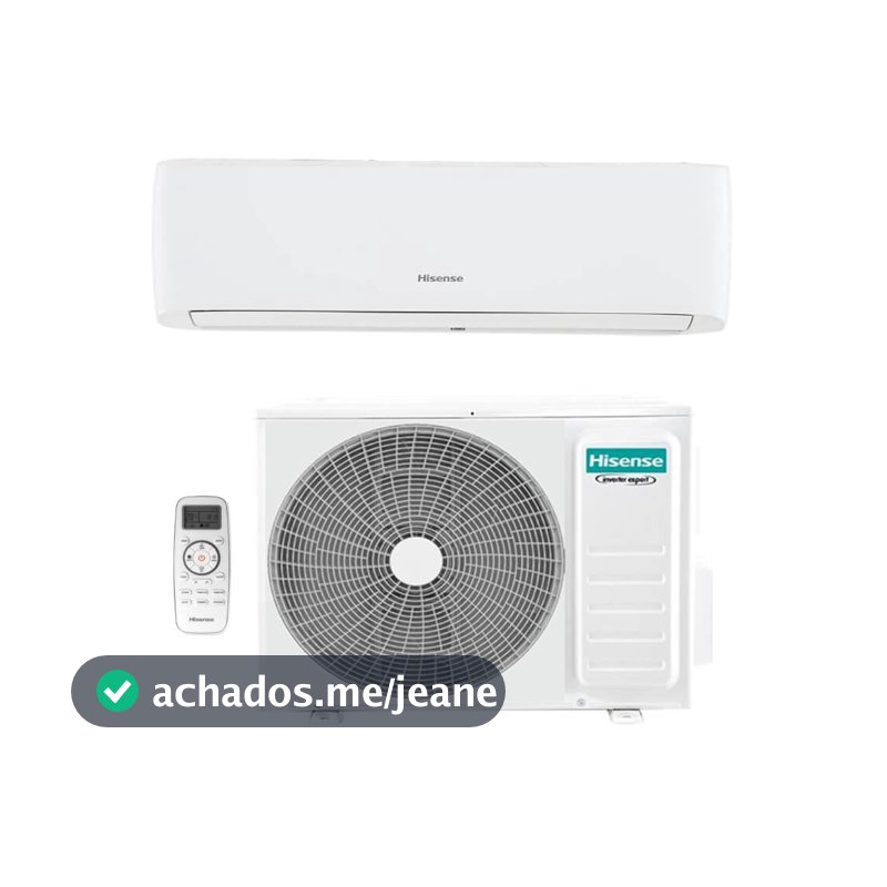 Ar Condicionado Split Inverter 12000 BTUs Hisense Eco Plus Frio AS-12TW2RLRCK00E - 220V