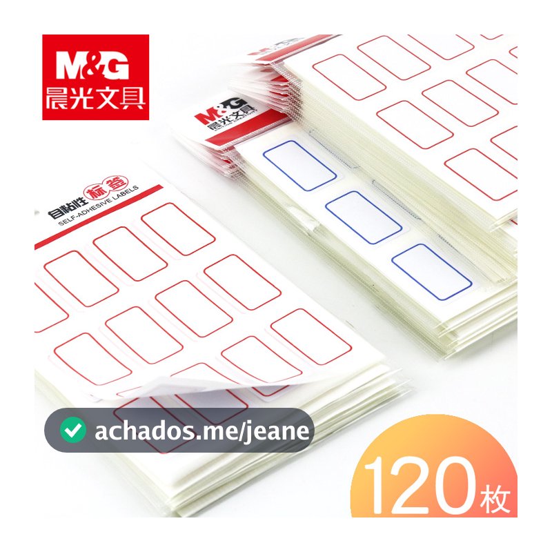 Etiqueta Chenguang Adesivo de papel Adesivo manuscrito Etiqueta pequena Etiqueta de preço Etiqueta manuscrita Etiqueta a