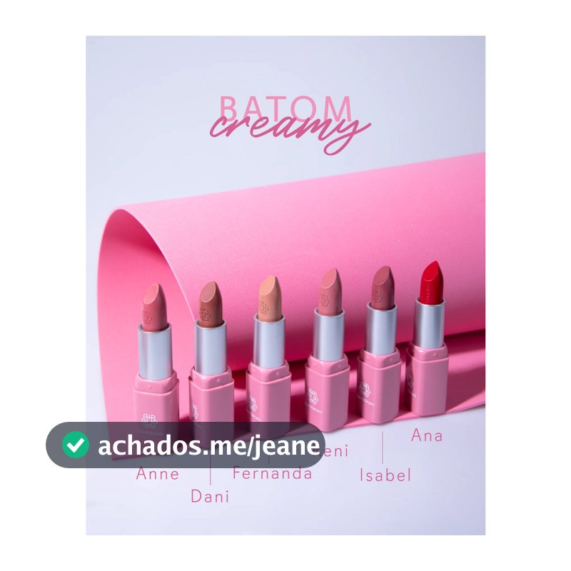 Ana Hickmann Creamy Lipstick - Batom Cremoso