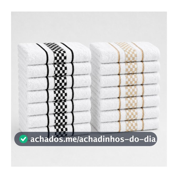Kit Pano De Prato Atoalhado 100% Algodão Copa/Prato Cozinha