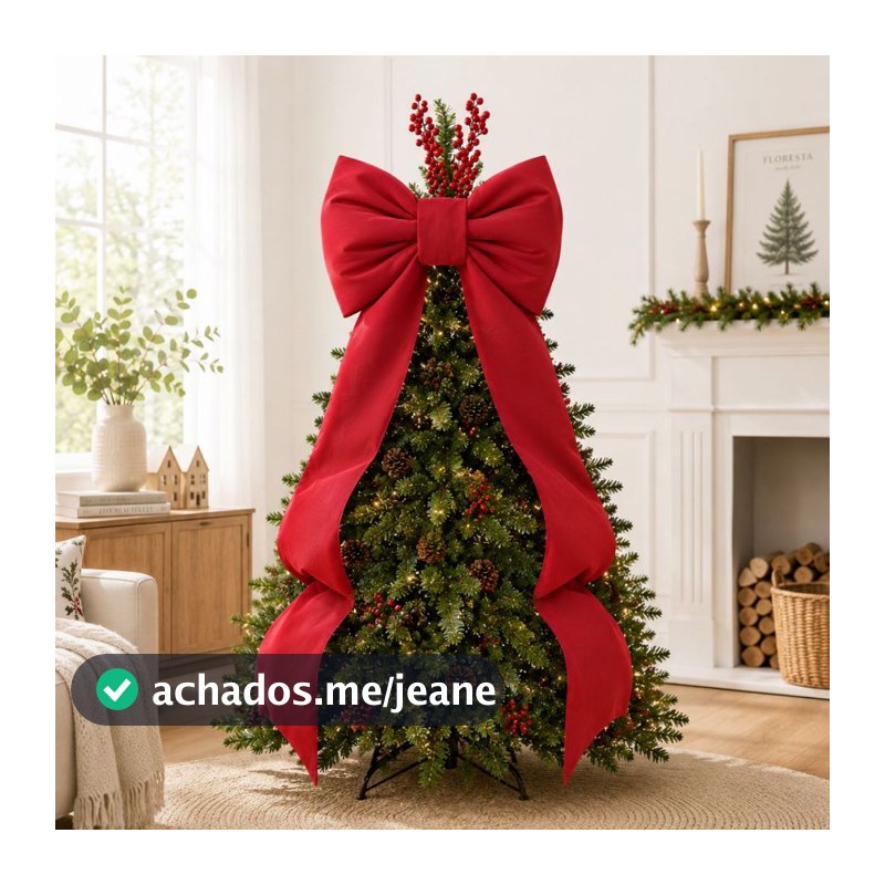 Laço Gigante Para Árvore Natal Laço Decoraçao Festa