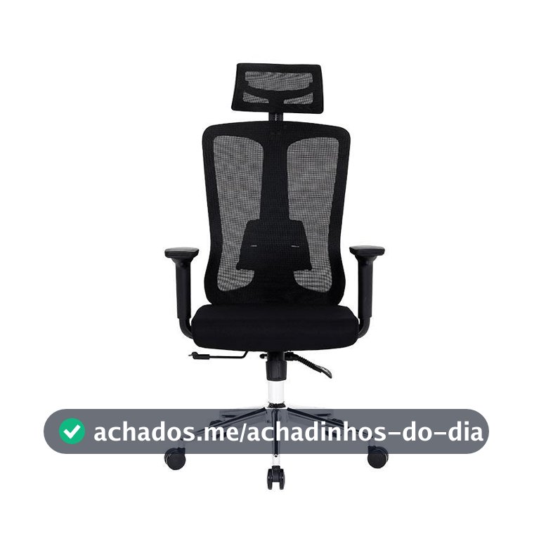 Cadeira Office DT3 Maya Black, 11732-4
