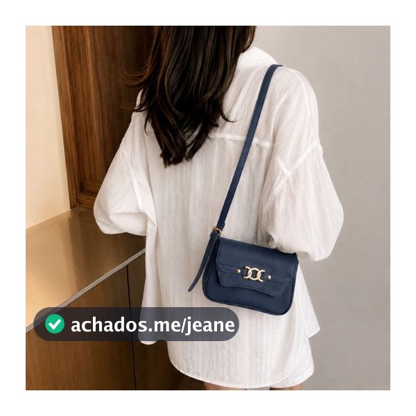 Bolsa Feminina Clutch De Ombro Pequena Sofisticada Alça Regulável