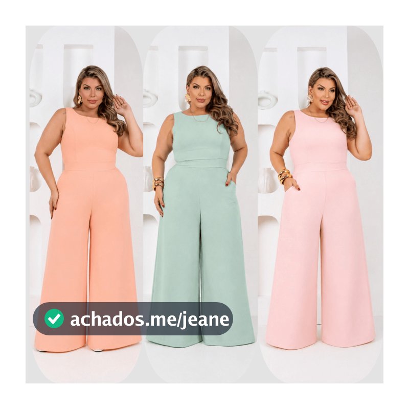 Macacão Social Preto Marrom Ajustável Plus Size Solto Feminino Festas Tendencia Uniforme Casamento Casual