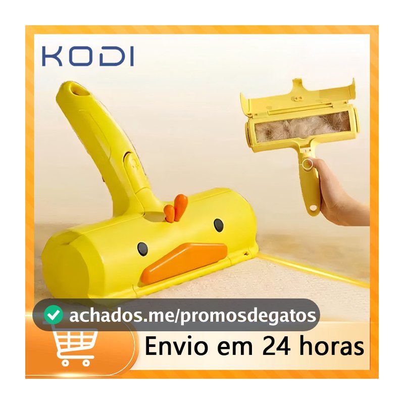 Removedor Fiapos Lavável e Reutilizável Patinho Para Móveis Sofá Cama -Y3