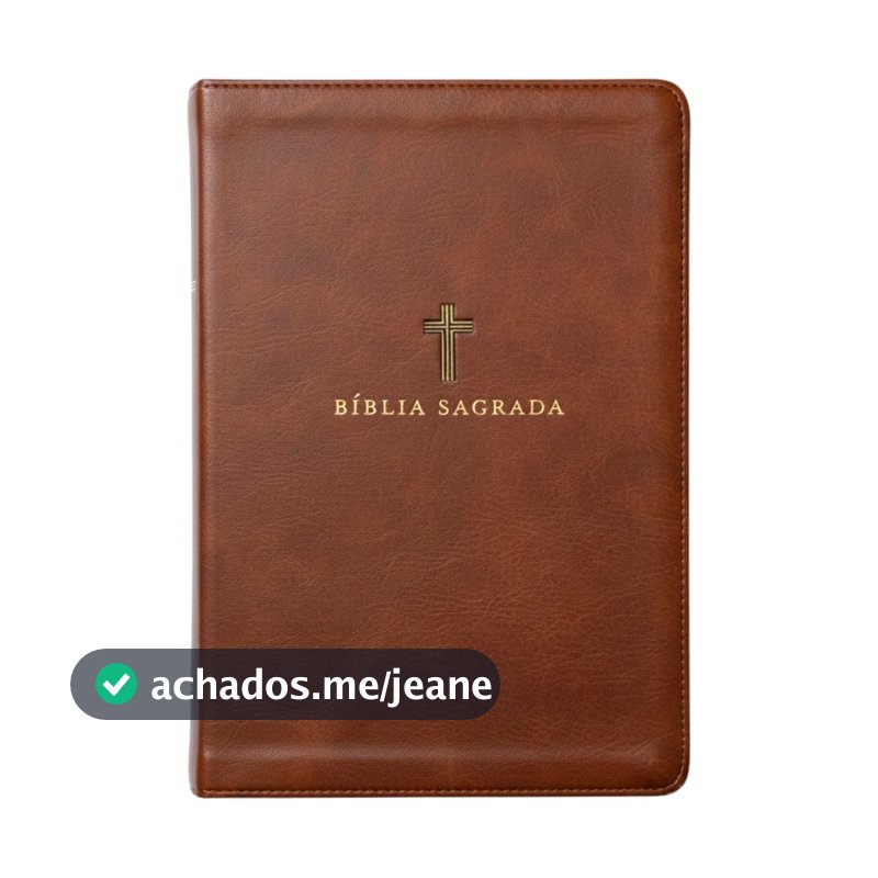 Bíblia Sagrada | NVI | Leitura Perfeita | Couro Soft Marrom | Com Índice