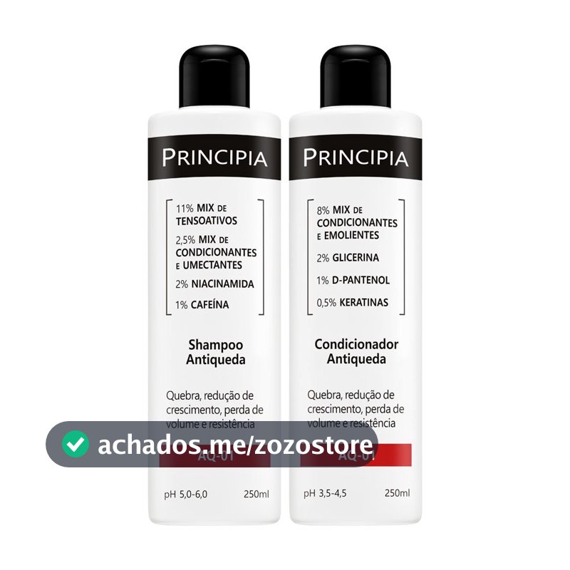 Principia Kit Shampoo e Condicionador Antiqueda AQ-01