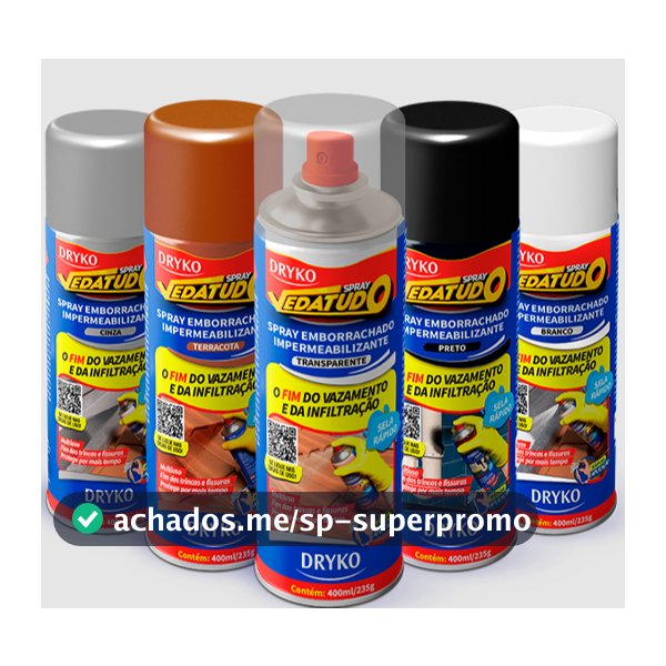 Spray Impermeabilizante VedaTudo 400ml/235g Dryko
