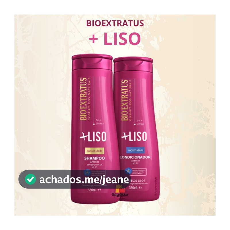 Shampoo e Condicionador - Bio Extratus / 350ml