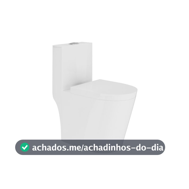 Vaso Sanitário Monobloco Cerâmica Modelo Acies VAB0003