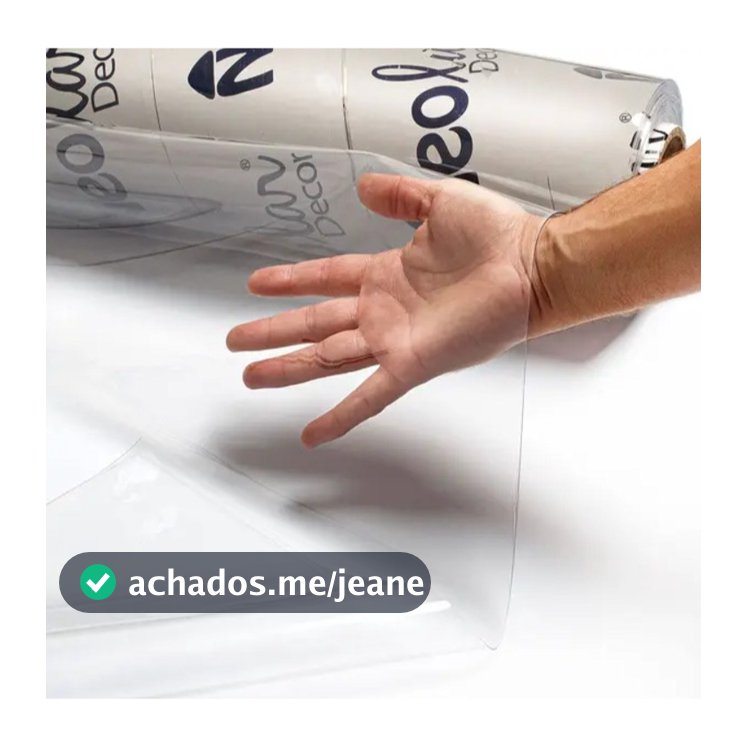 1,80m X 1,10m Plástico Super Grosso ENVIO ENROLADO - Toalha de mesa Impermeável, Proteção Vidro