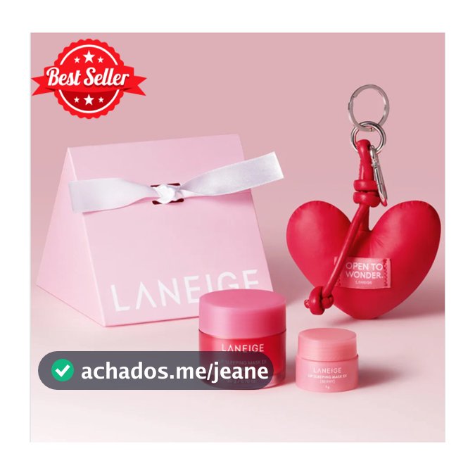 Máscara Labial LANEIGE Para Dormir 20g Conjunto No . 1 K-Beauty Lip Treatment