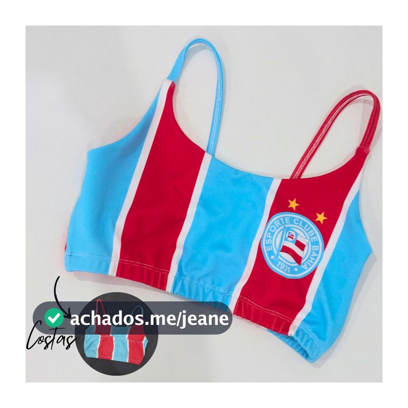 Top BAHIA modelos diversos Ombro Só Cropped Time Top Alcinha Time Bahiano Strappy Personalizado