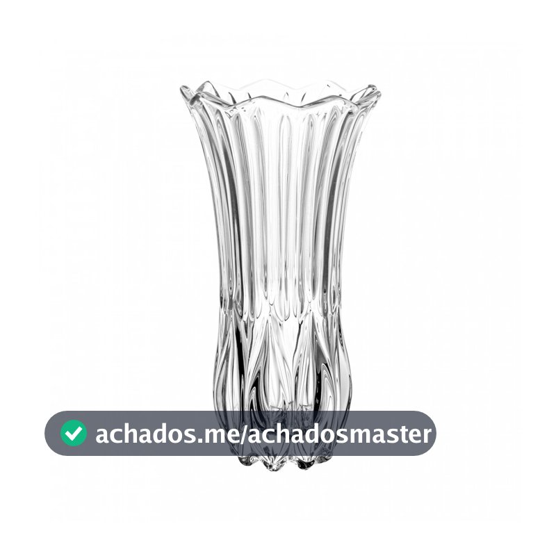 Vaso Vidro Decorativo Tulipa Wolff 22,5cm