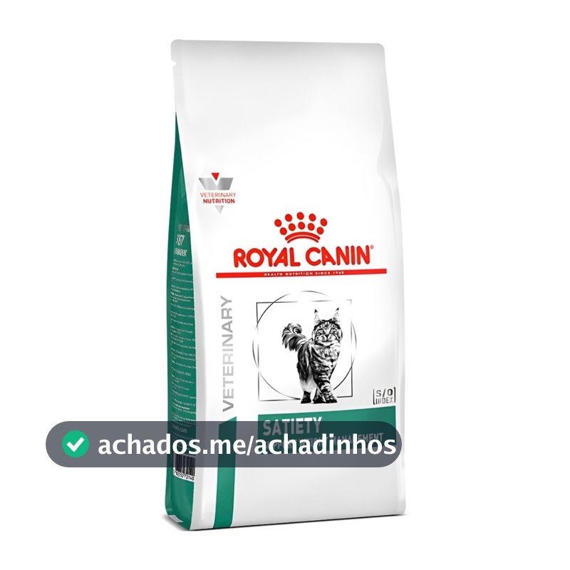Ração Royal Canin Feline Veterinary Diet Satiety para Gatos Obesos 1,5kg