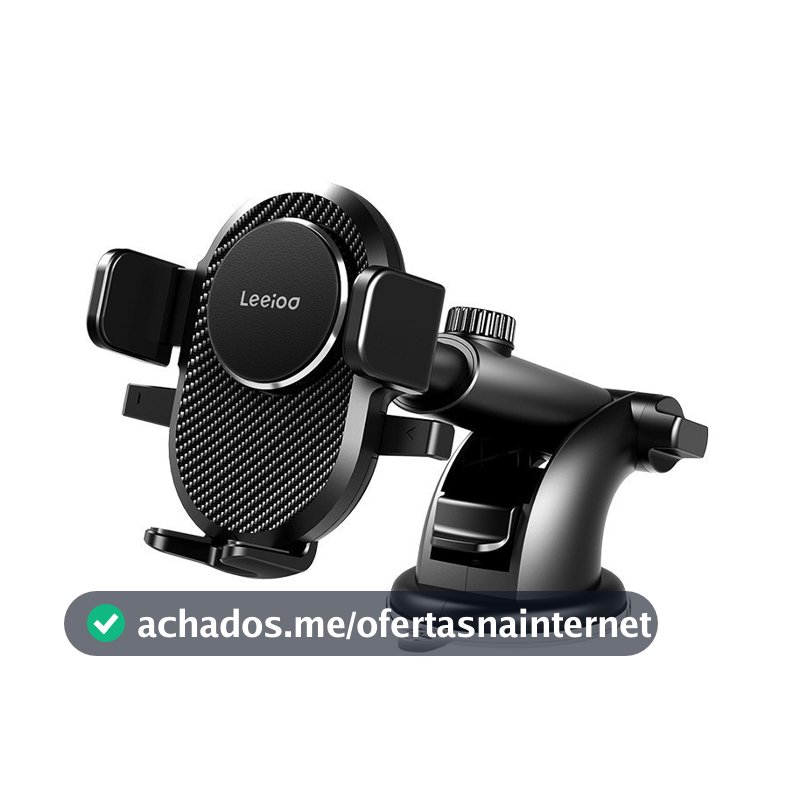 Suporte Celular Gps Carro Veicular Trava Automatica 360º