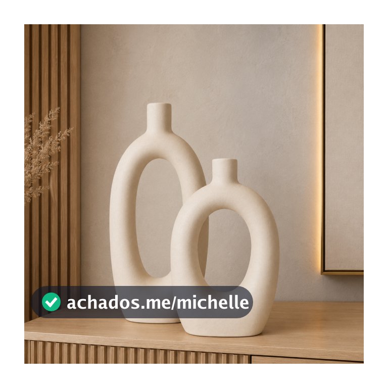 VASOS DECORATIVOS CERAMICA DESIGN VAZADOS MODERNO ELEGANTE SALA QUARTO APARADOR NUDE PRETO FOSCO