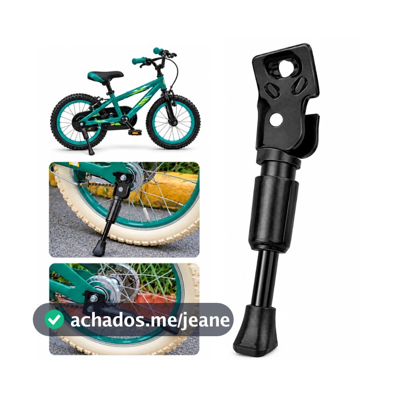 Descanso Pézinho Lateral Para Bicicleta Infantil Temos Para o Aro 12 14 16 18 20 MTB BMX Cross Bike