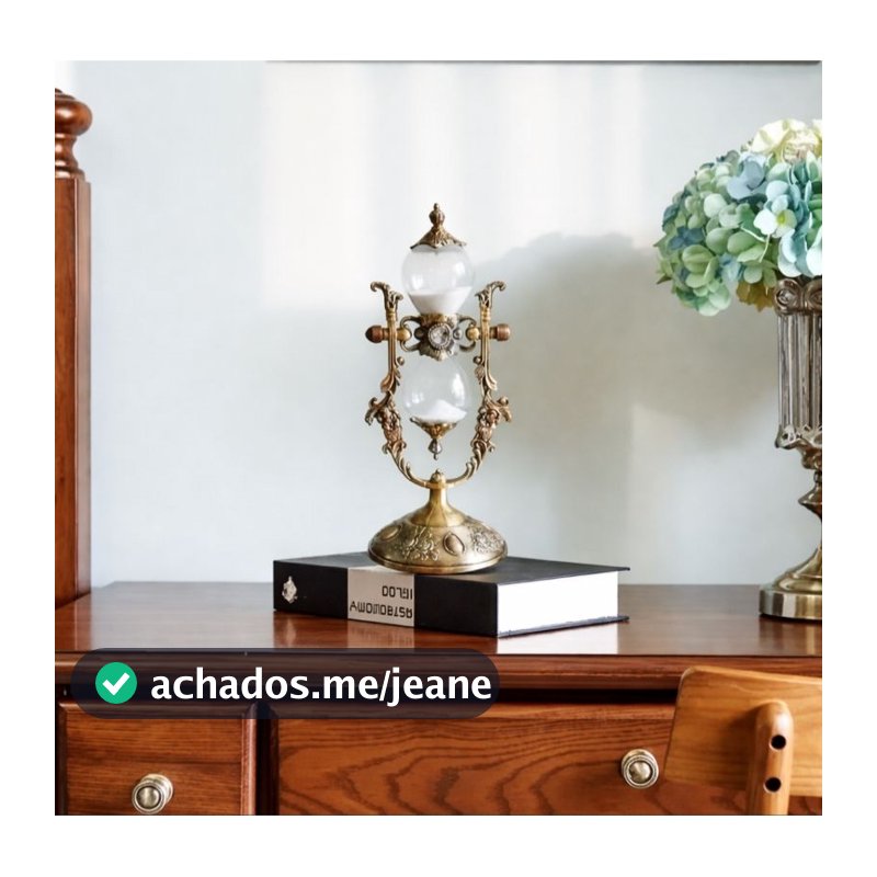 ampulheta, decoração vintage, presente, decoração para escritorio