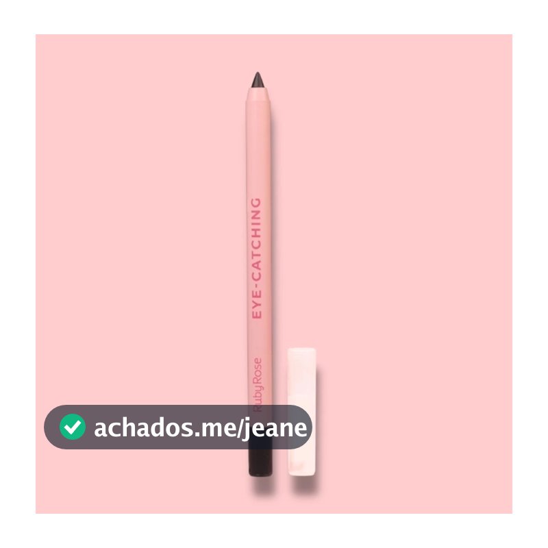 Lápis de Olho Eye Catching Cor Preto - Ruby Rose