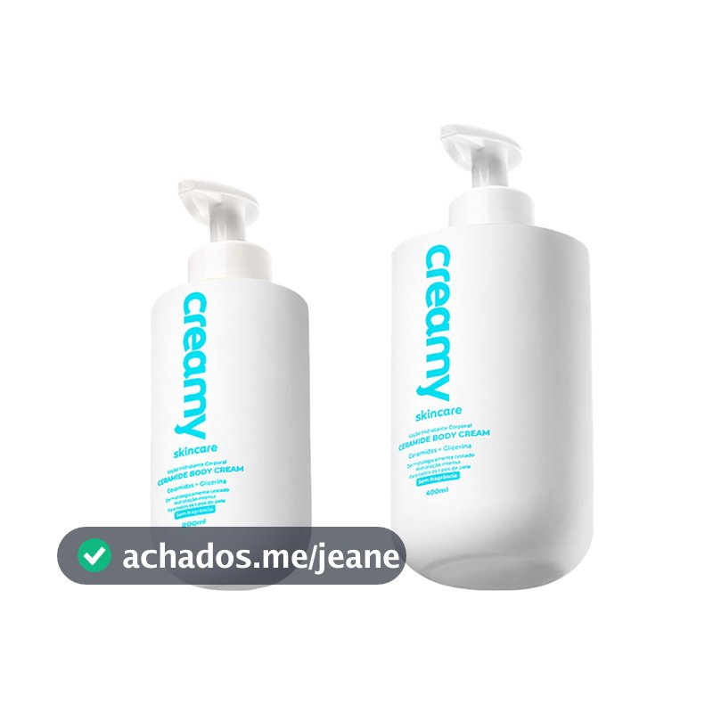 Loçao Hidratante Corporal Creamy Ceramide Body Cream