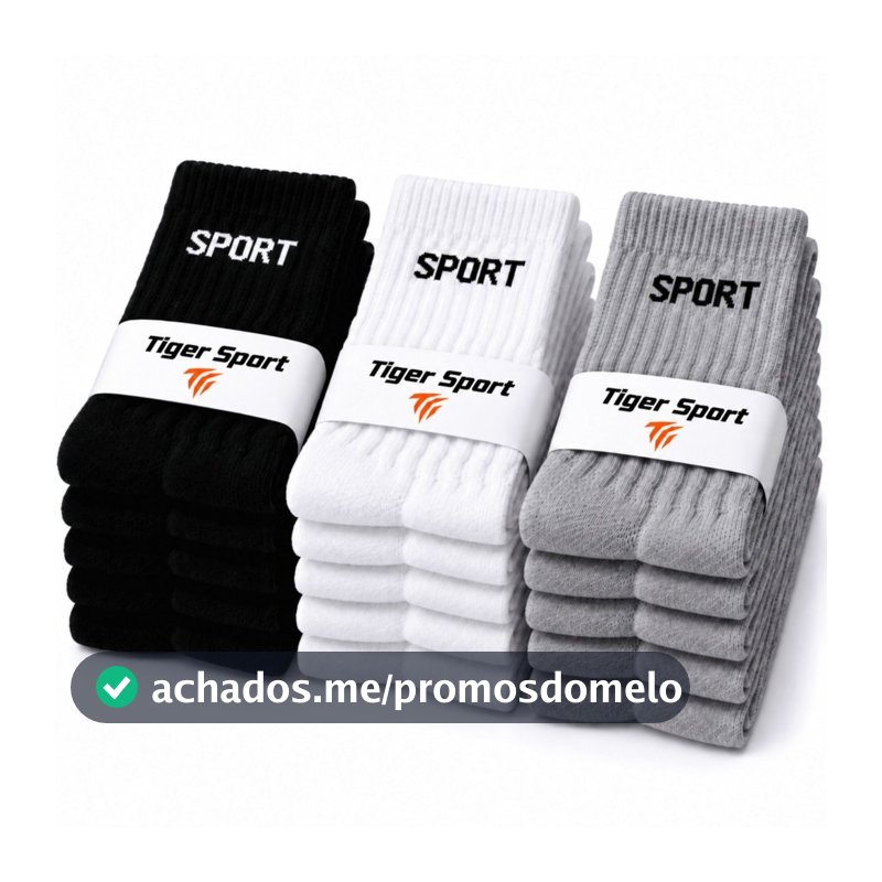 Meias Masculinas Cano Alto Macias e Resistentes