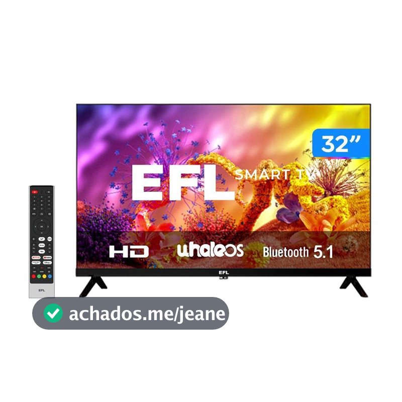 Smart TV 32" HD EFL DLED SX800 32SX800HD 3 HMDI 2 USB