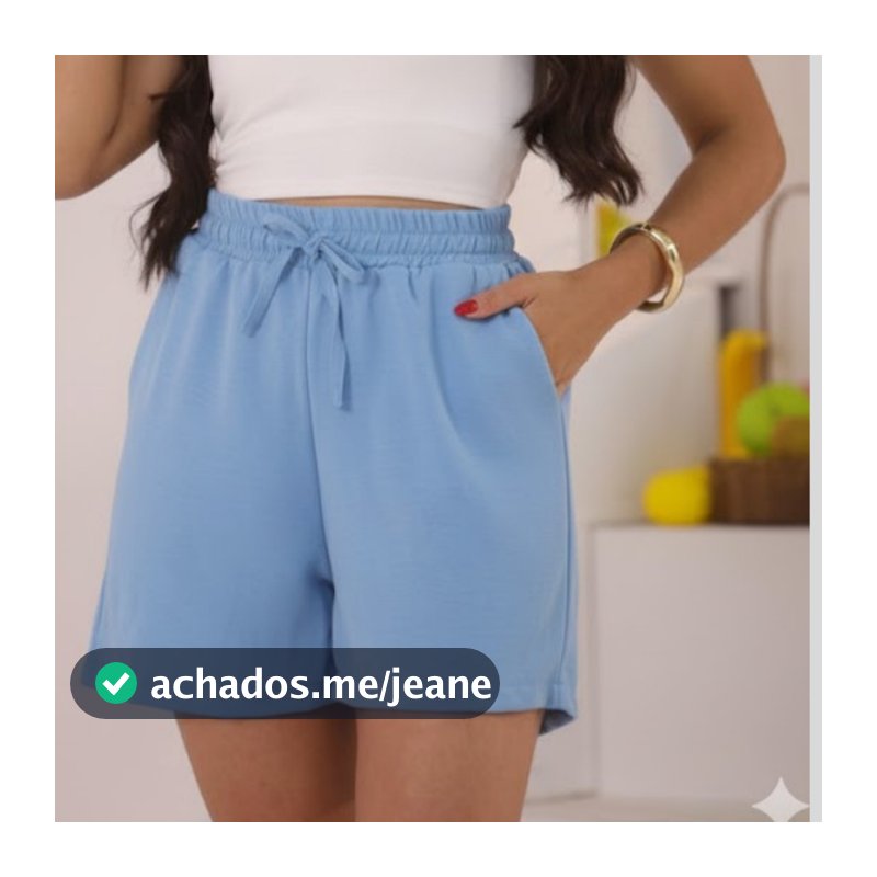Short Feminino Alfaiataria  Premium  Social  Elegante, Confortável Leve Versátil Verão