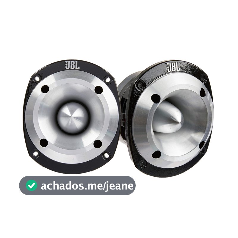 Kit 02 Super Tweeter JBL Selenium ST400 Trio 150w RMS Preto Cromado