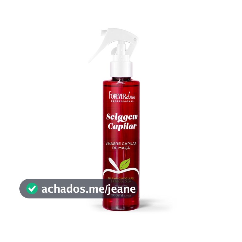 Acidificante Vinagre Capilar de Maçã Forever Liss 200ml