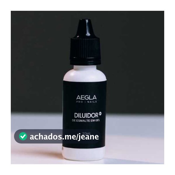 Diluidor de Esmalte em Gel 20ml - Aegla PRO