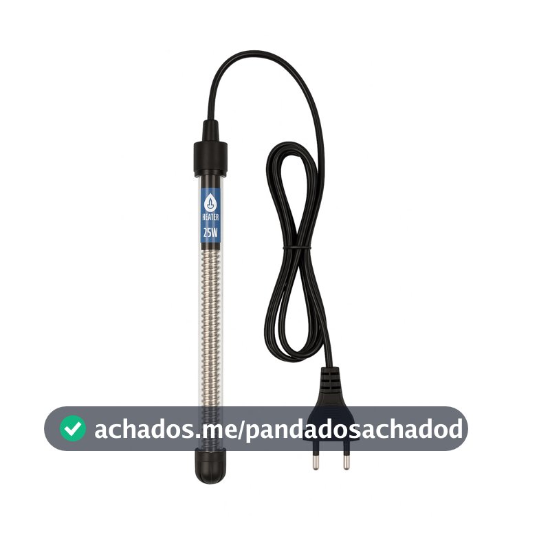 Aquecedor Aquário RS-25W Submersível 110v 25lts