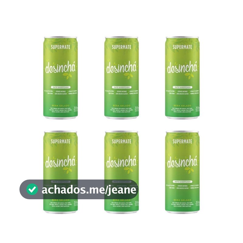 Desinchá Supermate Lata - Pack com 06 unidades