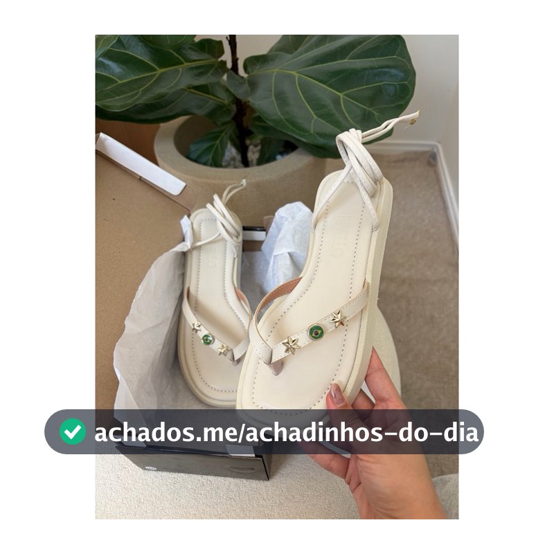 Chinelo Feminino Brasil Amarração Flat Copa Rivello