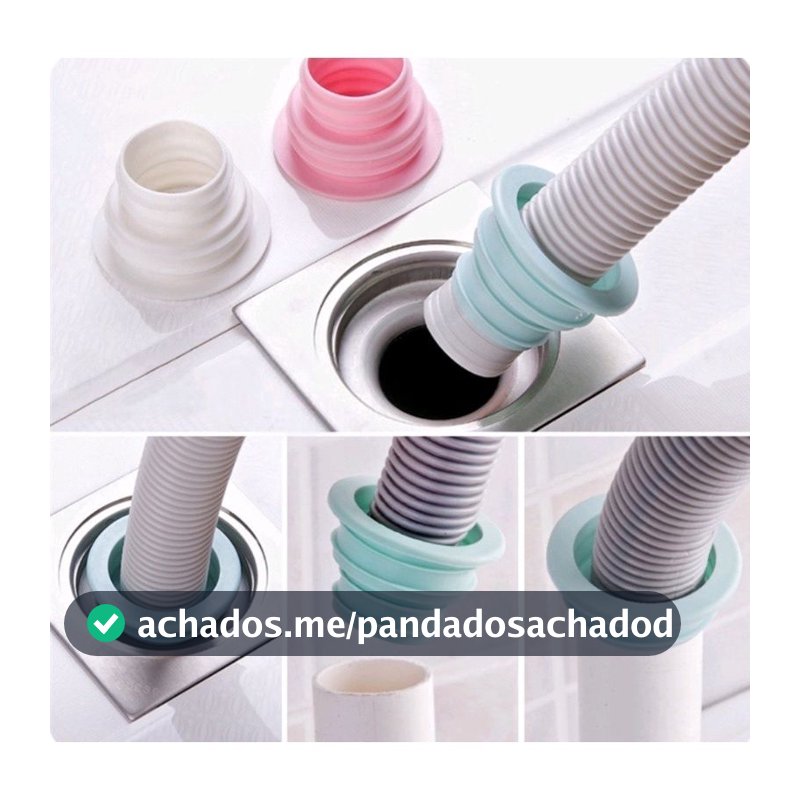 anel vedação para máquina de lavar e cozinha ante odor evita insetos e mal cheiro