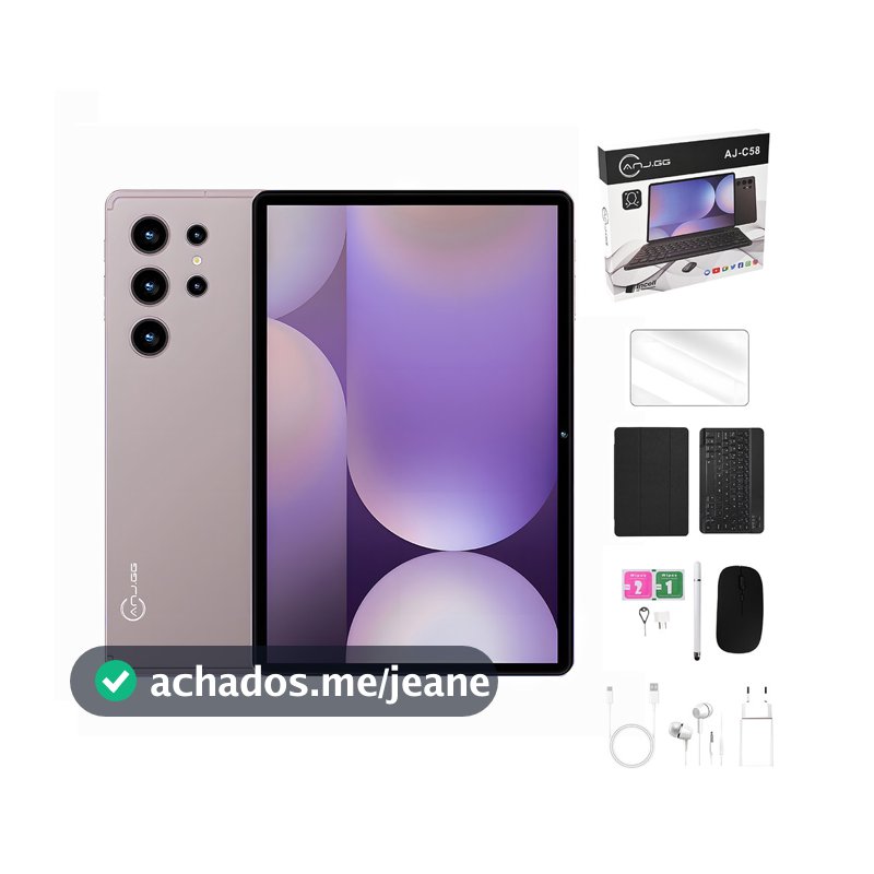 Pad 9X Tablet Android 13 10.5” HD 6GB + 128GB ROM WiFi 5G Dual SIM Card Bateria 8000mAh