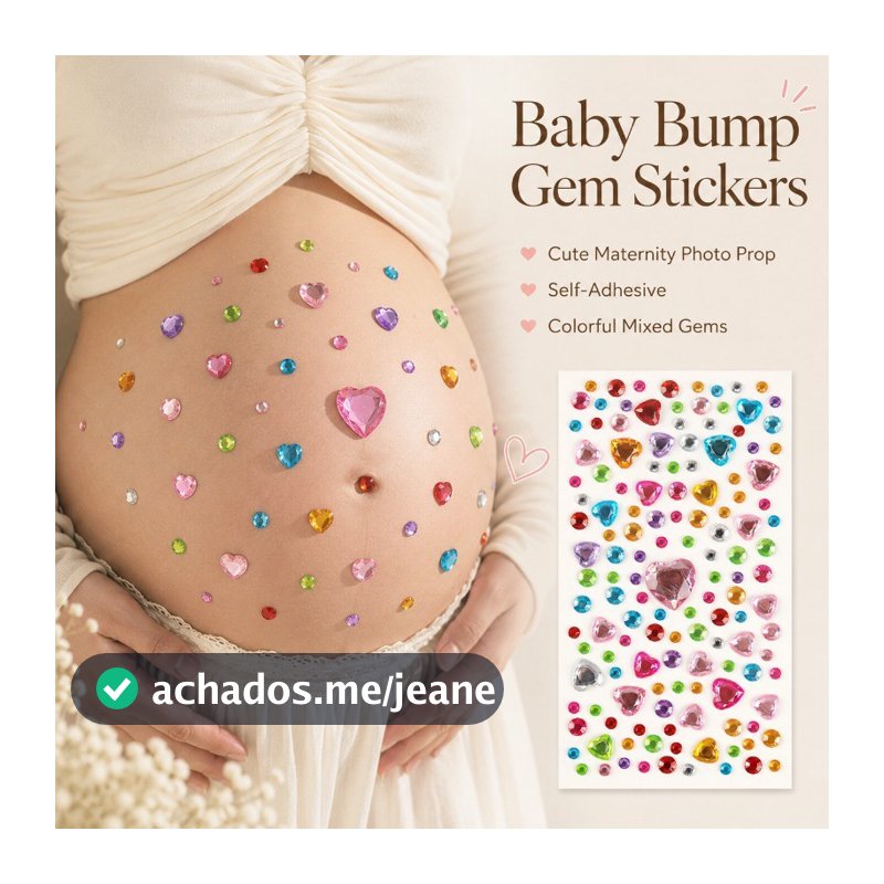 Foto De Maternidade Em Casa Selfie Prop Adesivo Atmosfera Nicho Design Amor Diamante Borboleta Decorativo Gravidez Barri