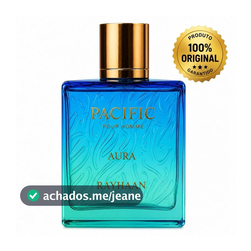 Perfume Árabe Rayhaan - Pacific Aura 100 ML Inspirado em Pacific chill