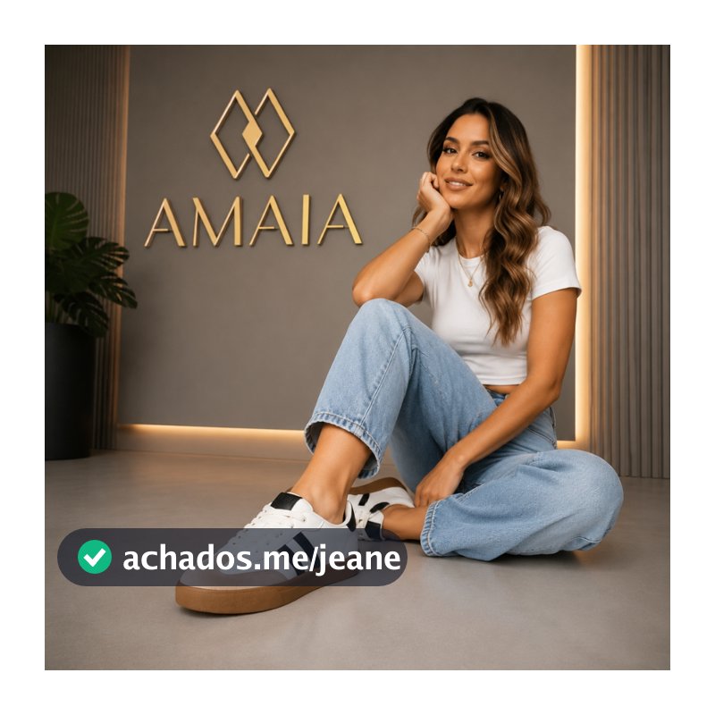 Calçado Feminino Tênis Casual Retrô Branco Listras Pretas Sola Borracha Confortável Estilo