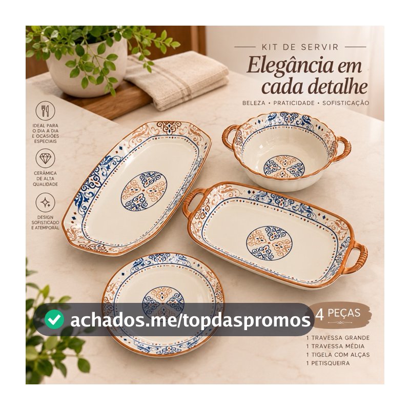 Coleção cerâmica Toscana | servir e decorar.✨