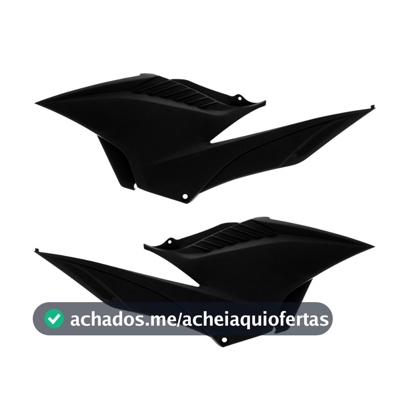 Par Tampa Lateral Pro Tork  Peça Acessório De Reposição  Para Moto CB 300R 2010 2011 2012