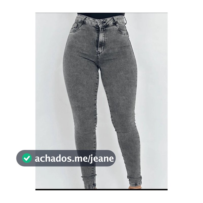 Calça Jeans Feminina Cintura Alta Skinny Justa Lycra Preta Clara Escura Empina Bumbum