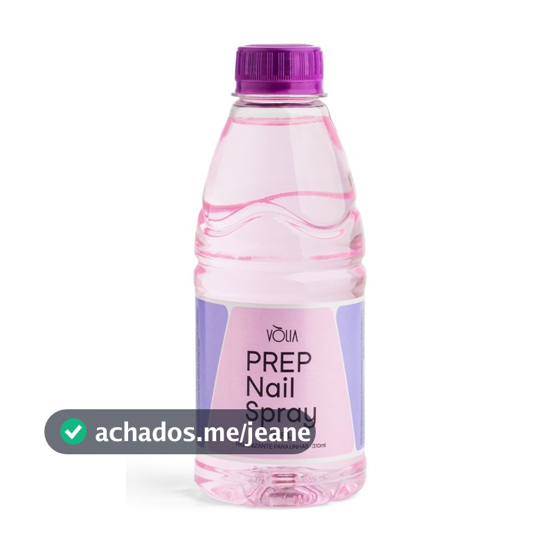 Refil Prep Higienizador Nail Spray 310ml - Volia Unhas de Gel