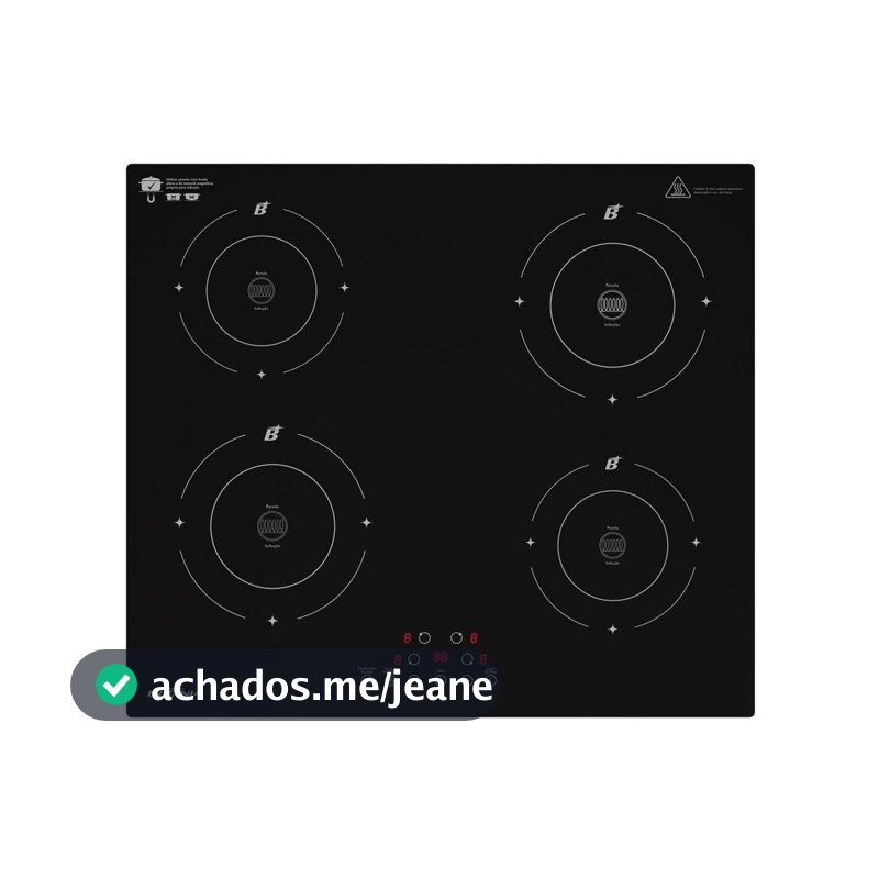 Cooktop De Indução Britânia 6000W BCTE40A 220V
