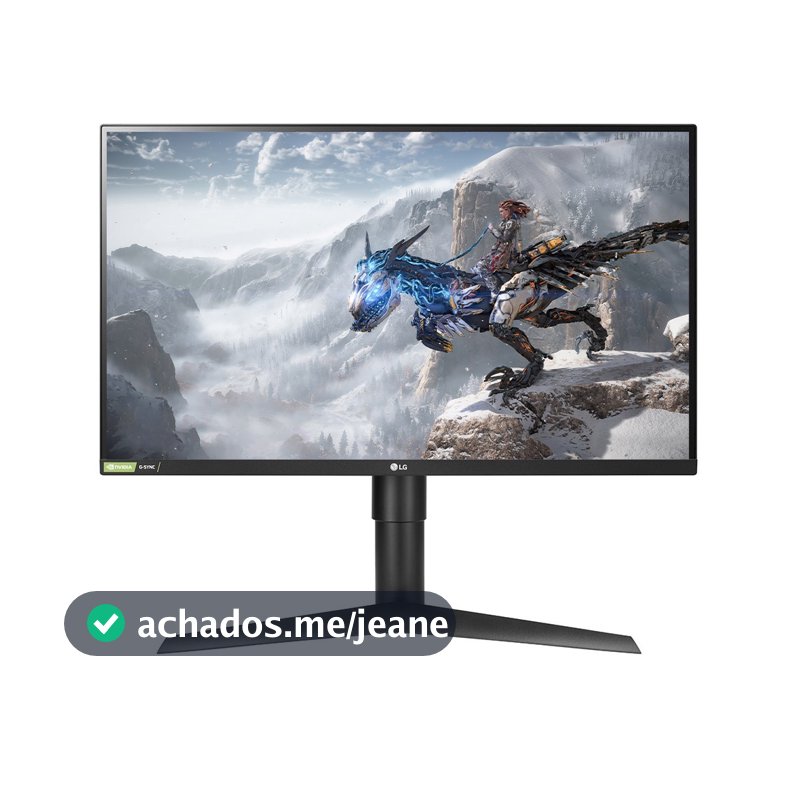 Monitor Gamer LG 27 UltraGear Full HD 240Hz 1ms HDMI DP IPS HDR10 Freesync - 27GN750-B.AWZ