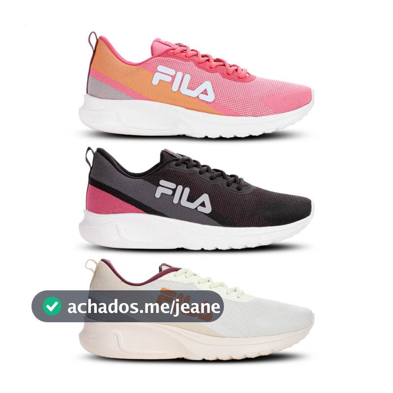 Tênis Fila Vector Feminino Original Leve Confortável Academia e Caminhada