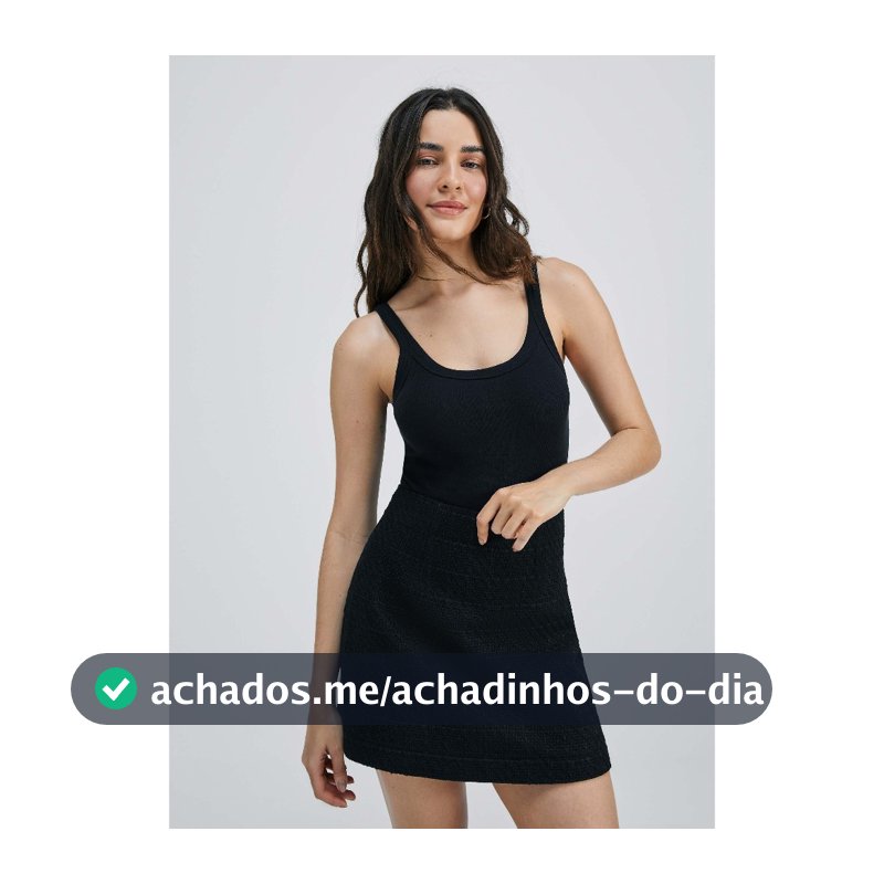 Regata Básica Feminina Slim Em Ribana Canelada Hering