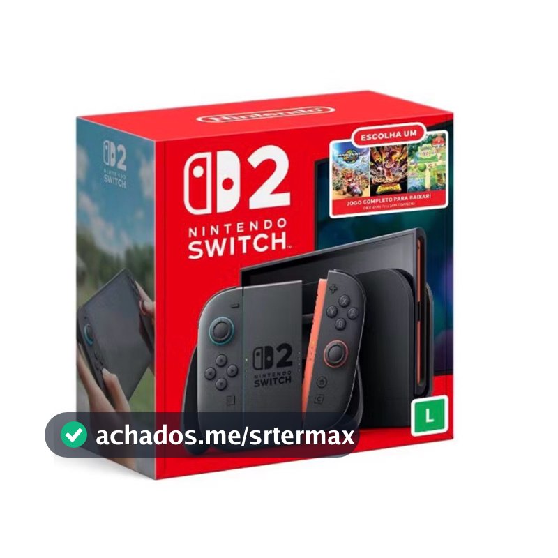 Nintendo Switch 2 lcd 256gb novo